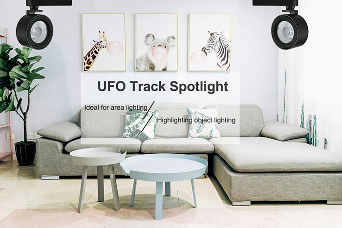 UFO unique design Led Rail Spot Light