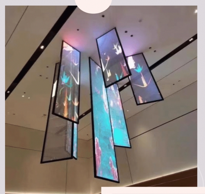 LED Flexible crystal film/ transparent display