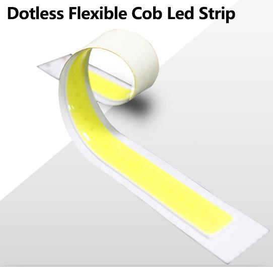 Customized light flexible cob led strip